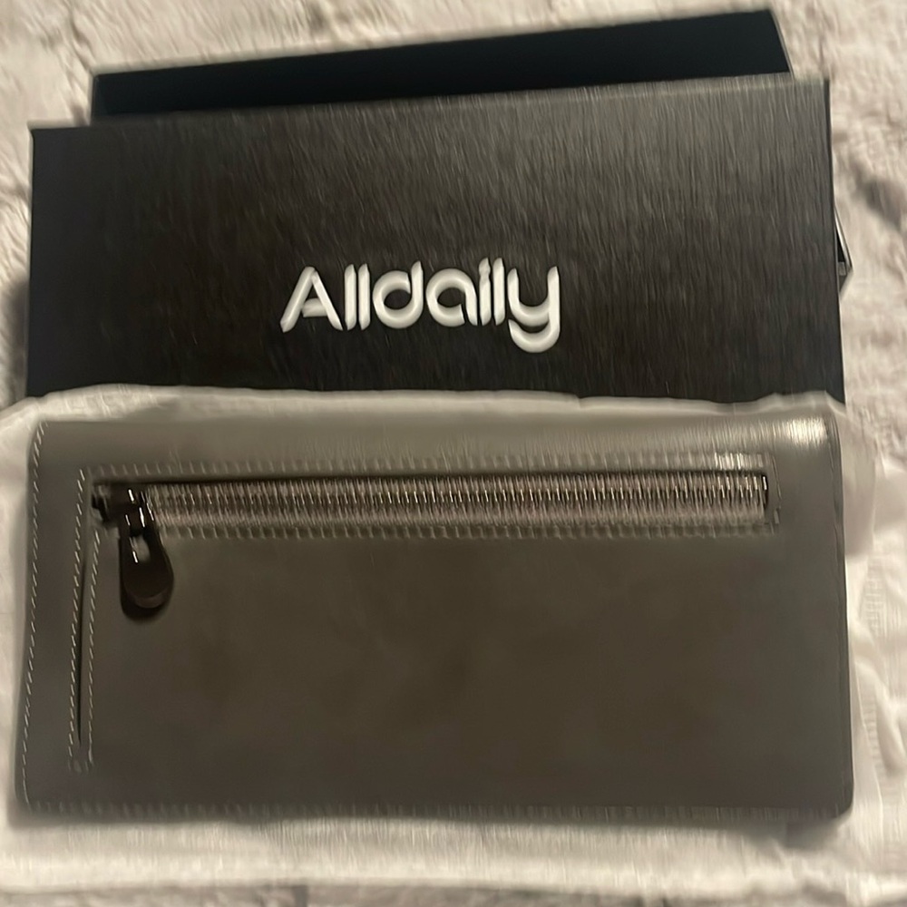 Grey wallet